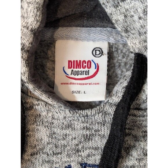DIMCO Apparel Womens Hoodie New Orleans The Big Easy Pullover Size Large Gray - Picture 8 of 9